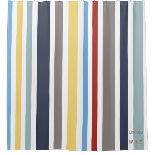 Rideaux De Douche WONZ Limited petit marin par chemise à design (Devant)