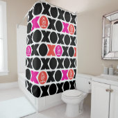 Rideaux De Douche XOXO Shower Curtain (En situation)