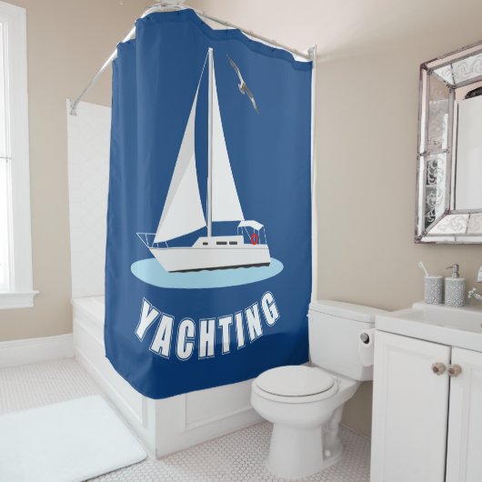 Rideaux De Douche Yachting (En situation)