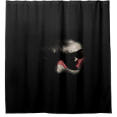 Rideaux De Douche Yeux Noirs (Devant)