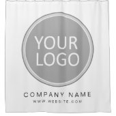 Rideaux De Douche Your Business Logo Promoteur Business Company (Devant)