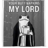 Rideaux De Douche Your Butt Napkins My Lord  (Devant)