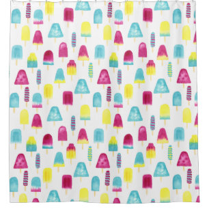 Rideaux De Douche Yummy Popsicles