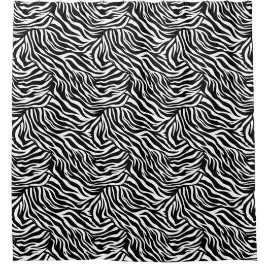 Rideaux De Douche Zebra Poster de animal (Devant)