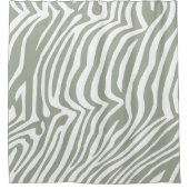 Rideaux De Douche Zebra skin motif (Devant)
