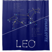 Rideaux De Douche Zodiac Constellation Leo (Devant)