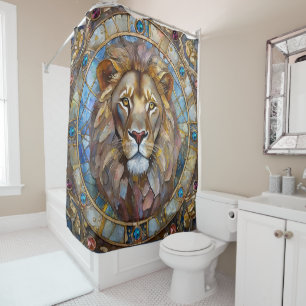 Rideaux De Douche Zodiaque - Léon le Lion