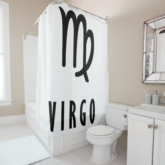 Rideaux De Douche Zodiaque virgo (En situation)