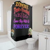 Rideaux De Douche Zombie Morts Et Petit Déjeuner (En situation)