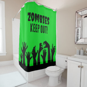 Rideaux De Douche Zombies Garder Halloween Horreur Movie