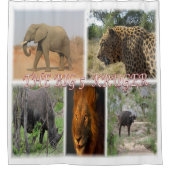Rideaux De Douche zZA027 AFRIQUE DU SUD, LE GROS 5 à KRUGER NP (Devant)