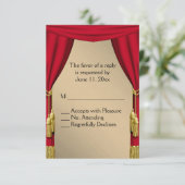 Rideaux de thème film Gold RSVP (Debout devant)