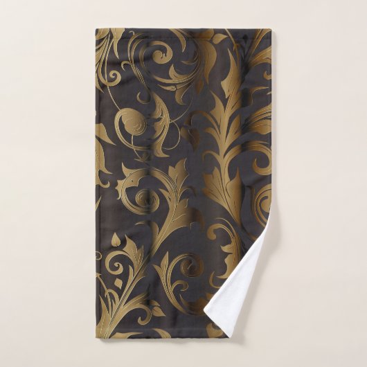 Rideaux dorés 3 (Serviette à main)