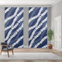 Rideaux imprimés tropicaux