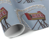 Riden en Onderzetter van Rollers Cadeaupapier (Rol Hoek)