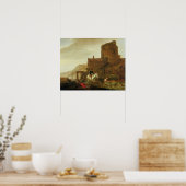 Rider en Bather Poster (Keuken)