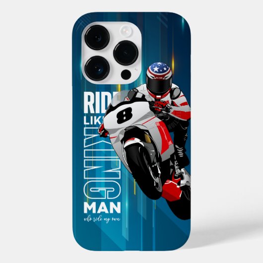 Rider King | Étui Case-Mate pour iPhone 14 Pro (Ki (Verso)