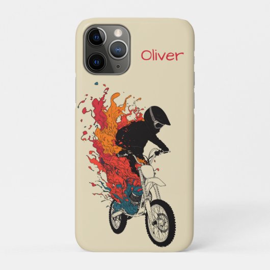 Rider of Flames Case-Mate iPhone Case (Achterkant)