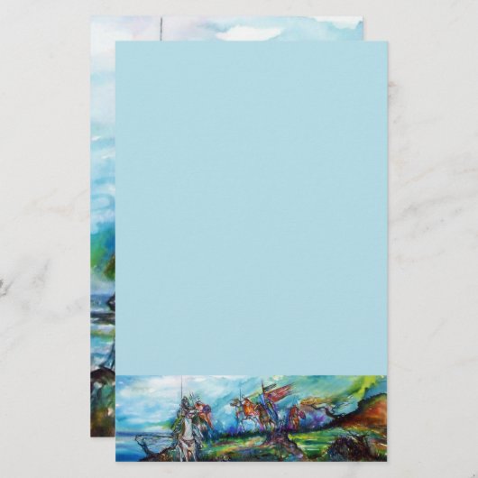 RIDERS IN DE STORM BRIEFPAPIER (Voorkant / Achterkant)