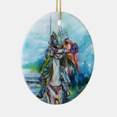 RIDERS IN DE STORM KERAMISCH ORNAMENT (Rechts)