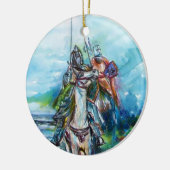 RIDERS IN DE STORM KERAMISCH ORNAMENT (Links)