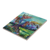 RIDERS IN DE STORM TEGELTJE (Zijkant)