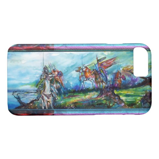 RIDERS IN HET STORM Medieval Knaws Blue Case-Mate iPhone Case (Achterkant (Horizontaal))