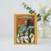 Riders van de Paarse Sage. Briefkaart (Staand voorkant)