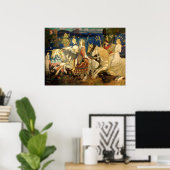 Riders van de Sidhe Celtic Revival Art van Duncan Poster (Thuiskantoor)