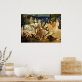 Riders van de Sidhe Celtic Revival Art van Duncan Poster (Keuken)