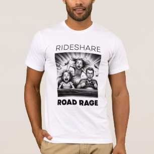 RIDESHARE Ready Grappig Overhemd "Rideshare Road T-shirt