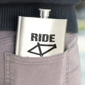 Ridestaal Heupfles (Voorbeeld)