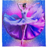 Rideuse de ballet Rideau de douche (Devant)