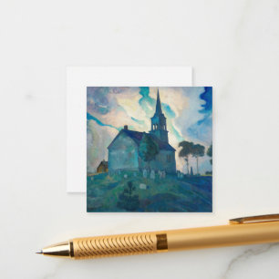 Ridge Church van Newell Convers Wyeth Informatiekaartje
