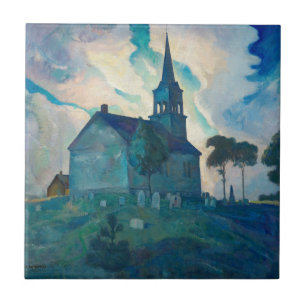 Ridge Church van Newell Convers Wyeth Tegeltje