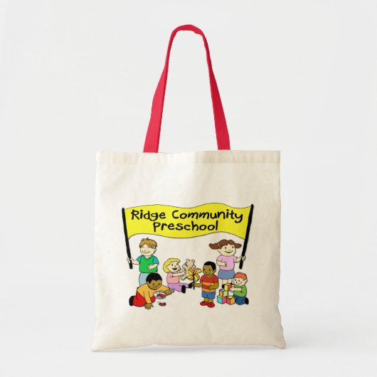 Ridge Community Preschool Tote Bag (Voorkant)