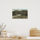 Ridge Route to Swede's Cut & Bakersfield Poster (Keuken)