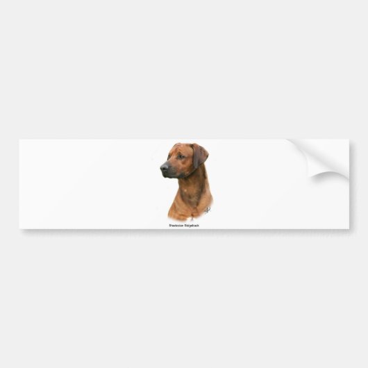 Ridgeback Bumpersticker (Voorkant)