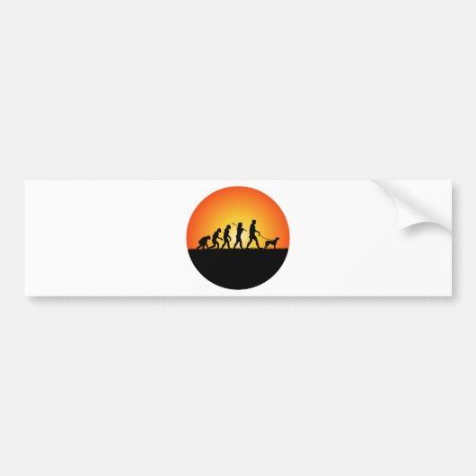 Ridgeback Bumpersticker (Voorkant)