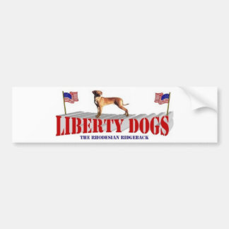 Ridgeback Bumpersticker