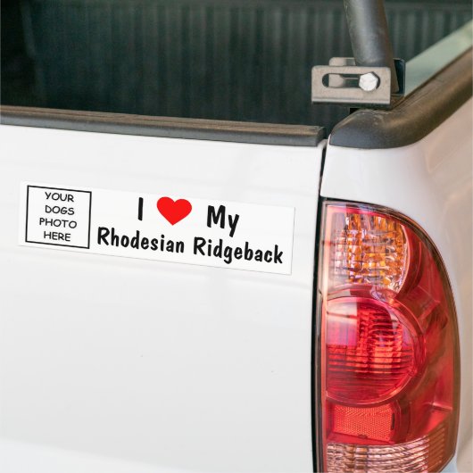 Ridgeback Bumpersticker (Op Truck)