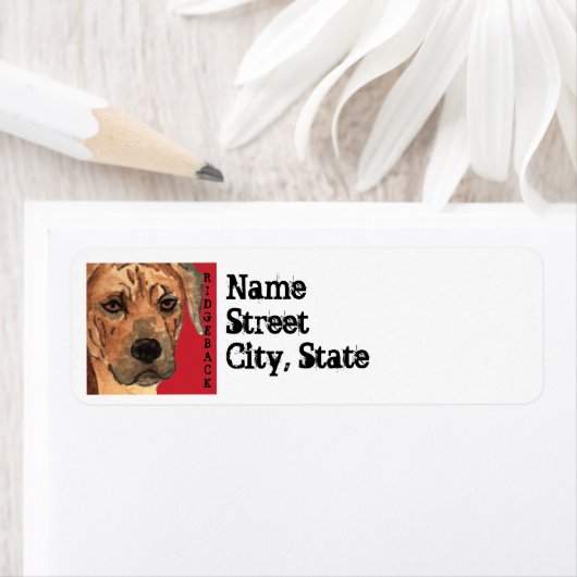 Ridgeback Color Block Etiket (Insitu)