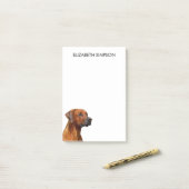 Ridgeback Dog Post-it® Notes (Op bureau)
