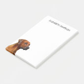Ridgeback Dog Post-it® Notes (Schuin)
