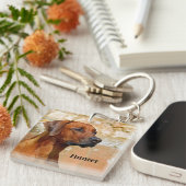 Ridgeback Dog Sleutelhanger (Voorkant Rechts)