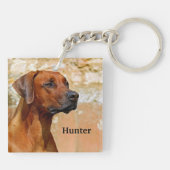 Ridgeback Dog Sleutelhanger (Achterkant)