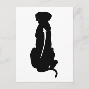 Ridgeback Hondenras Spine Rhodezische Ridgeback Briefkaart