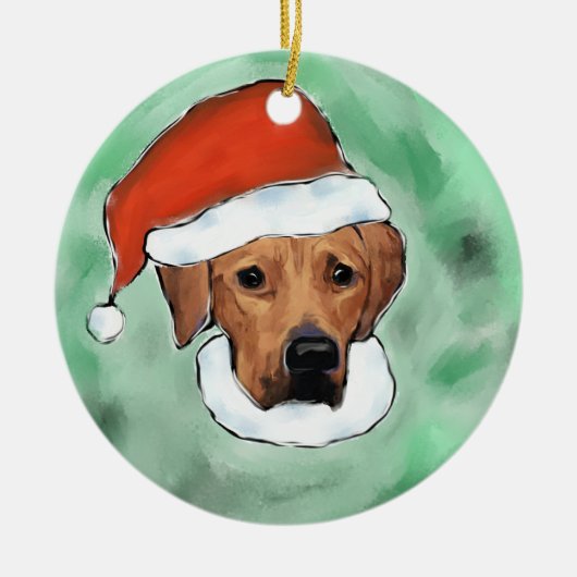 Ridgeback Keramisch Ornament (Voorkant)
