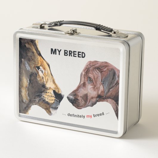 Ridgeback Lunch Box Rhodesian (Voorkant)