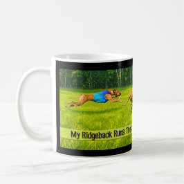 Ridgeback Lure Coursing Mug – Fund the Chaos Koffiemok